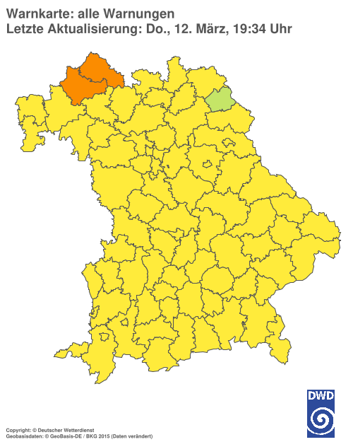 Aktuelle Wetterwarnungen für %region%