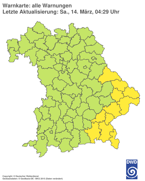 Aktuelle Wetterwarnungen für %region%