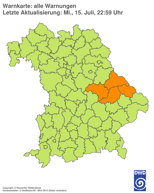 Aktuelle Wetterwarnungen für %region%